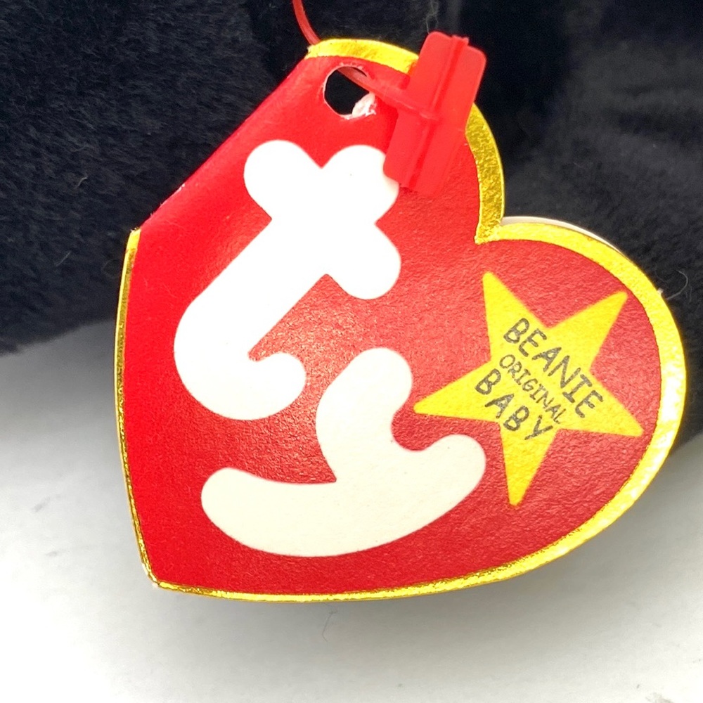 Ty Beanie Baby - 1994 Blackie the Bear - Retired - Picture 8 of 11